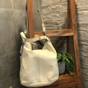 Gianni Notaro White Purse (made in Italy)